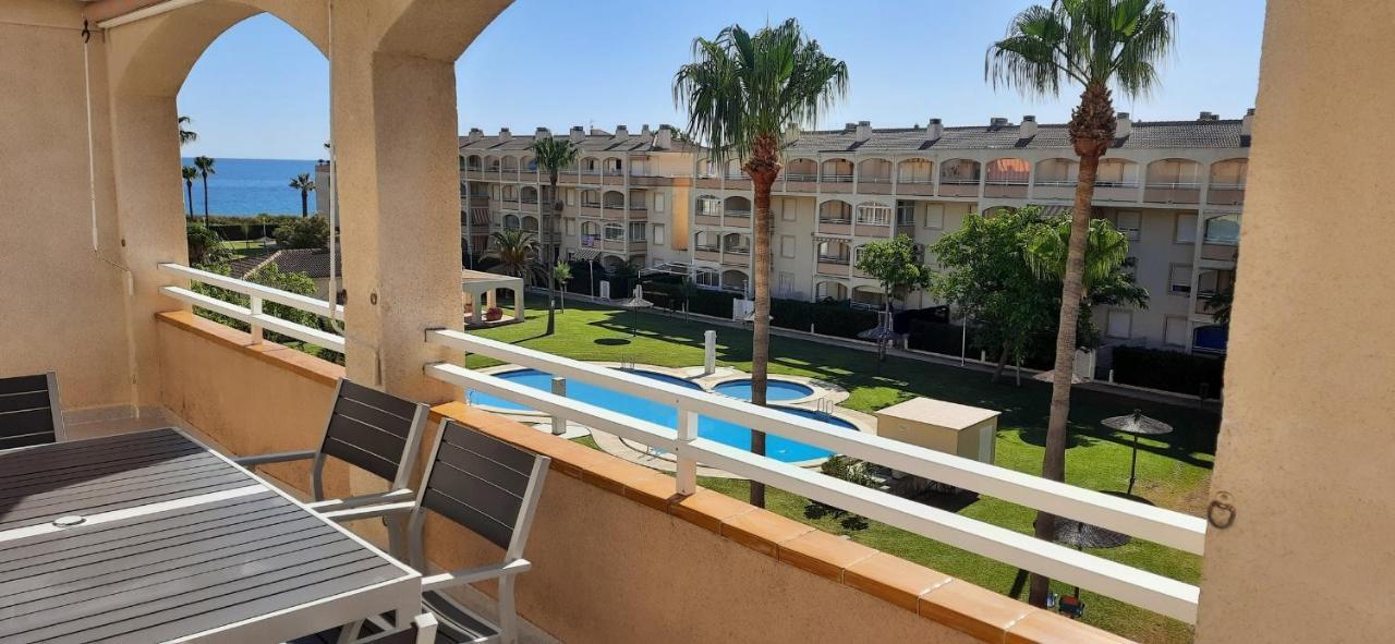Апартаменты Atico En Urb Bahia De Denia De Vacaciones Mar Por Medio Экстерьер фото