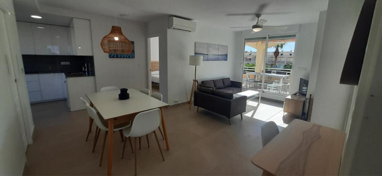 Апартаменты Atico En Urb Bahia De Denia De Vacaciones Mar Por Medio Экстерьер фото